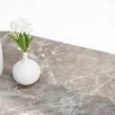 Elyra Coffee Table contemporary grey marble coffee table