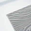 Esme Rug light grey rug with raised design detail