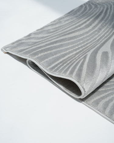 Esme Rug modern grey rug with soft tonal pattern