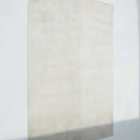 large modern rug with subtle line design