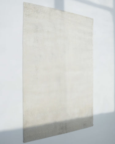 large modern rug with subtle line design