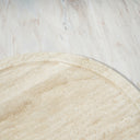 travertine marble serving platter on stone surface