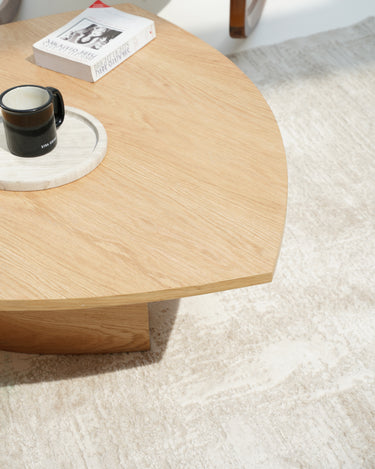 Oak Wood Coffee Table