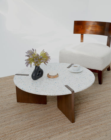 Contemporary Elvia coffee table by ART DEI MARMI