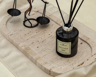 Chia Travertine Marble Platter