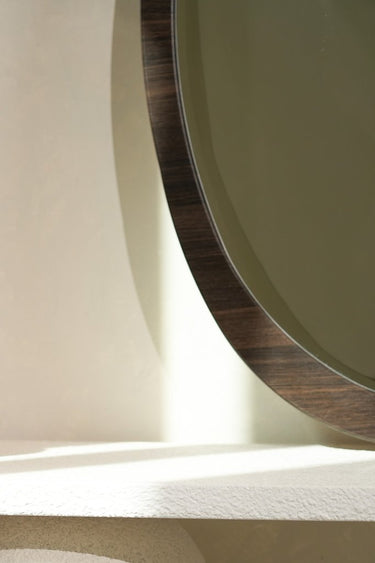 Elvara organic shape mirror