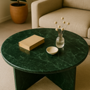 Ovaro Green Marble Coffee Table