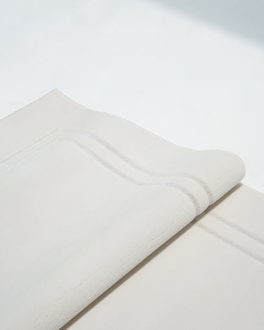 Sege Rug beige rectangular flatweave rug with soft white tones