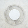 Beatrix White wood Marble Platter