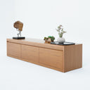 Bero Veneered Teak Wood TV Unit