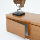 Bero Veneered Teak Wood TV Unit