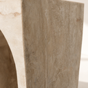 Dorothea Travertine Console Table