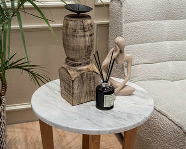 Elara Volakas Marble Top Side Table