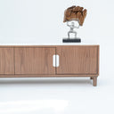 Emin Afyon Sugar Marble & Walnut TV Unit