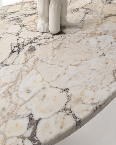 Euphemia Calacatta Viola Dining Table