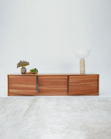 Faro Cherry Wood TV Unit