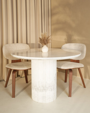 Fiora Volakas Marble Dining Table