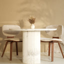Fiora Volakas Marble Dining Table