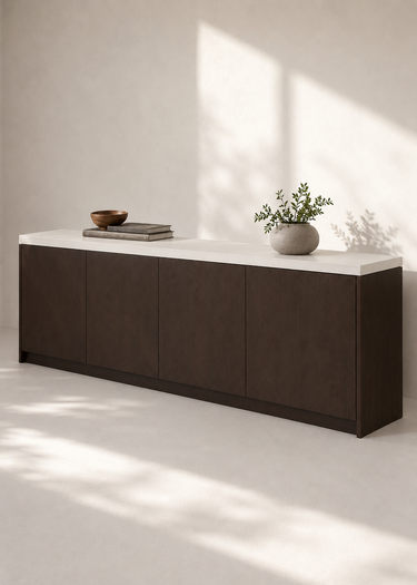 Hamda Wooden Media Unit
