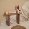 Linu Red Marble Console