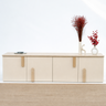 Luna Travertine TV Unit