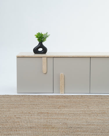 Luna Travertine TV Unit