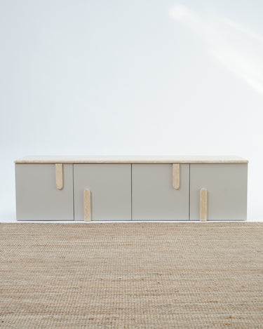 Luna Travertine TV Unit