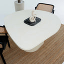 Mavi Micro Cement Dining Table