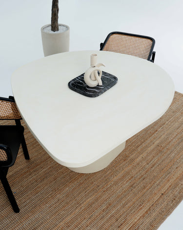 Mavi Micro Cement Dining Table