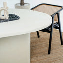 Mavi Micro Cement Dining Table
