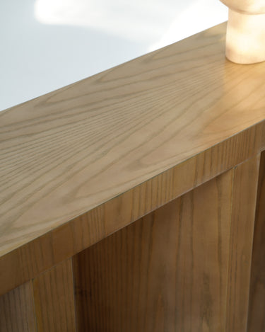 Melin Console Table - Veneered Ash Wood