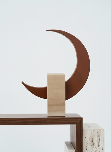 Nayra Crescent Sculpture - Ramadan Special