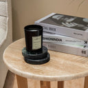 Nia Travertine Marble Top Side Table
