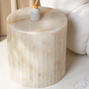 Nira Onyx Marble Side Table
