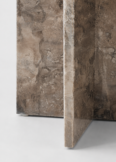 Orsen Amazon Grey Marble Side Table