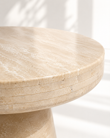 Ottoline Travertine Coffee Table Set