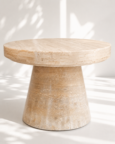 Ottoline Travertine Coffee Table Set