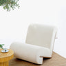 Pelo Veneered Oak & Linen Sofa Chair