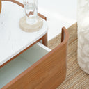Selin Wooden Side Table