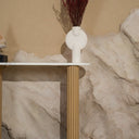Sora Volakas Marble Wooden Base Console