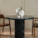 Vira Green Marble Dining Table