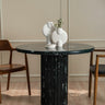 Vira Green Marble Dining Table