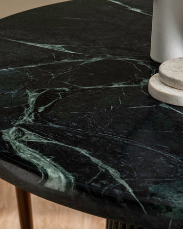 Vira Green Marble Dining Table