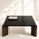Winifred Black Marble Coffee Table