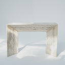 Yano Roman Travertine Console