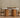 Elora Wooden Base and Volacas Marble Dining Table