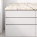 Lunaria Vanity Table Marble Dressing Table