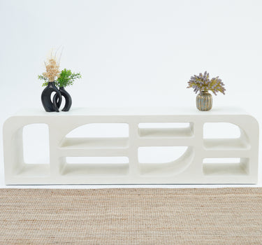 Reviera Micro Cement  TV Unit