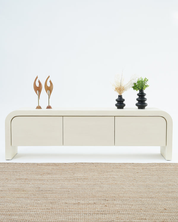 Isabel Beige Micro Cement TV Unit