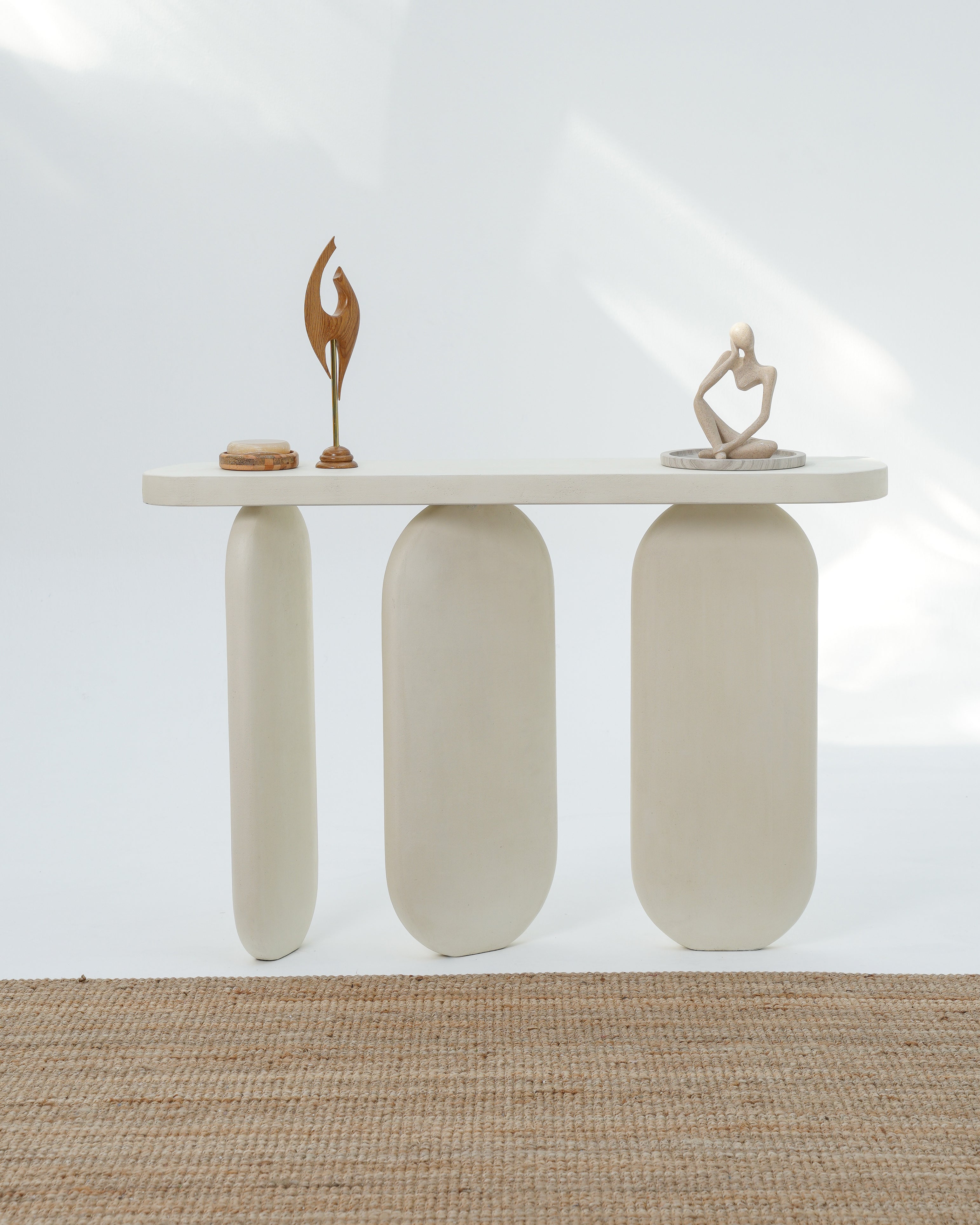 Jovia Console Table – marble console example for compact spaces